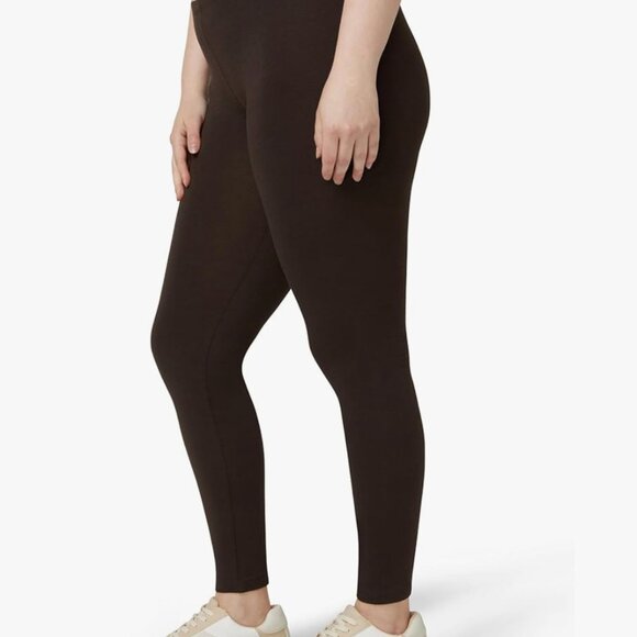 Like new - No Nonsense Women's Cotton Leggings x3 - black, brown, white - XL! - Picture 5 of 6